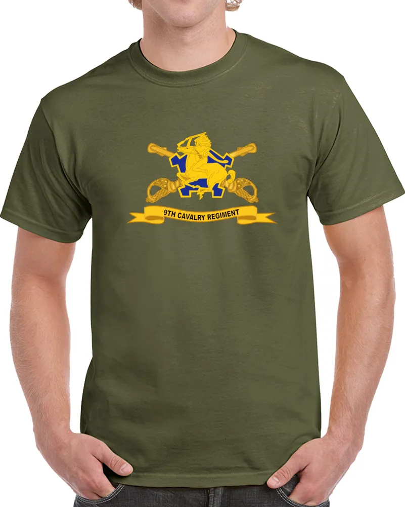 8th Cavalry Regiment w Br - Ribbon Classic T Shirt