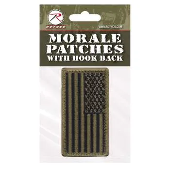 American Flag Patch - Hook Back