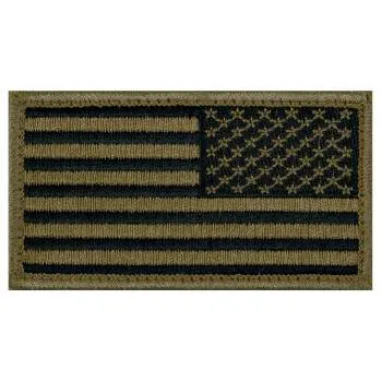 American Flag Patch - Hook Back