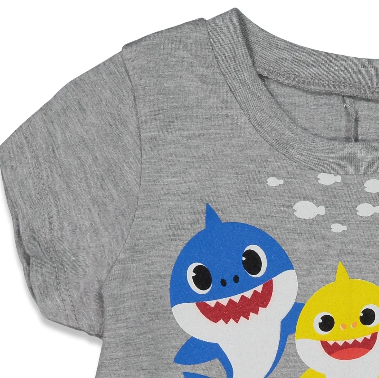 Baby Shark Graphic T-Shirt with iTalk Singing Sound Chip & Shorts