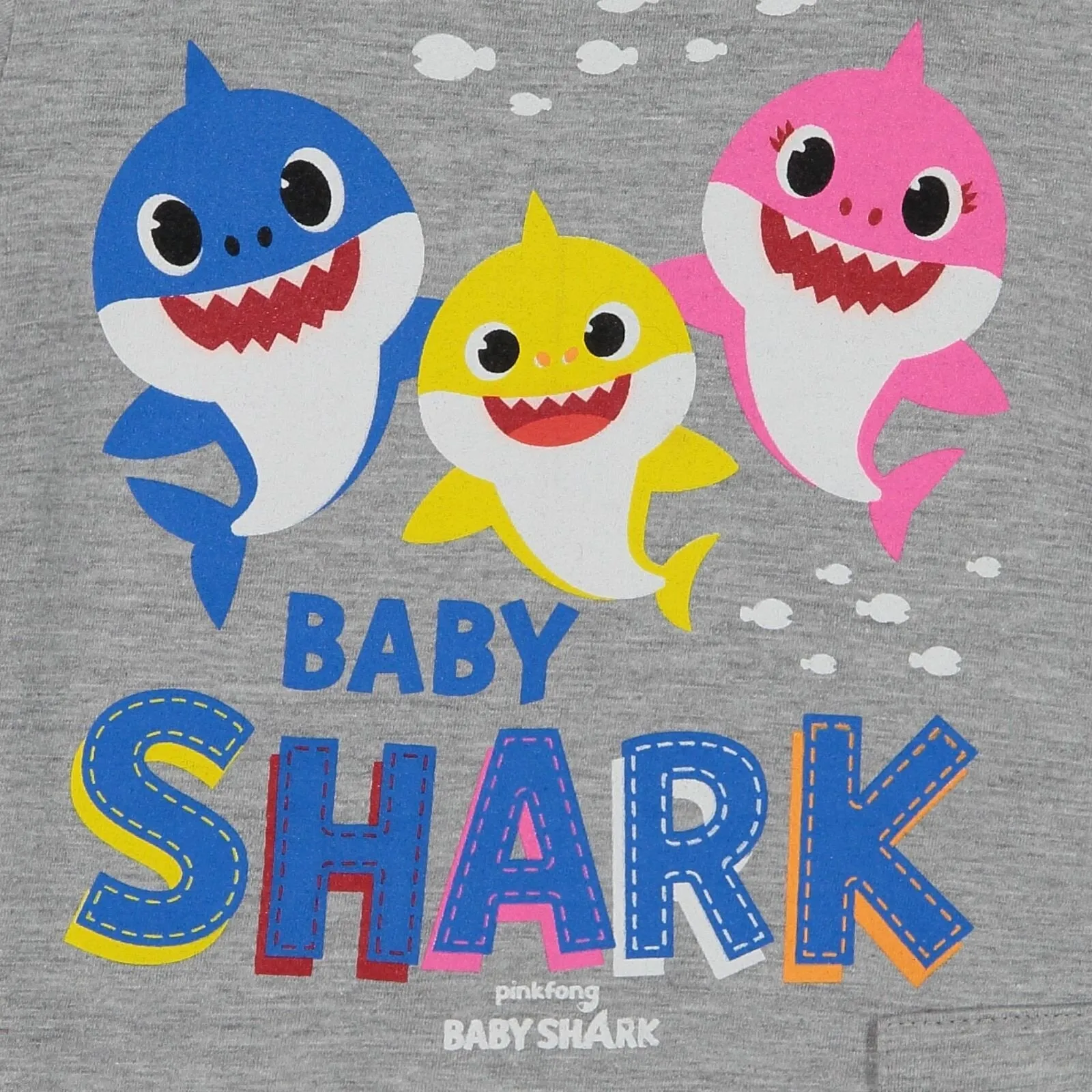 Baby Shark Graphic T-Shirt with iTalk Singing Sound Chip & Shorts