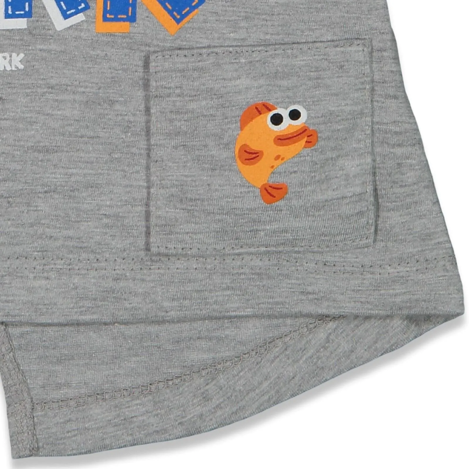 Baby Shark Graphic T-Shirt with iTalk Singing Sound Chip & Shorts