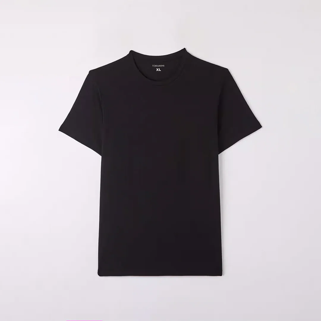 Basic Model Crew Neck T-Shirt