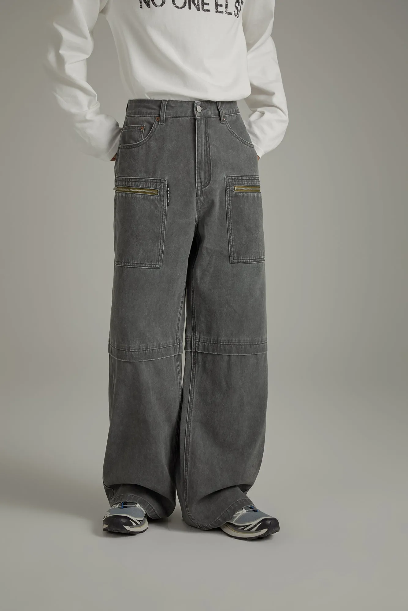 Basic Pocket Wide Pants