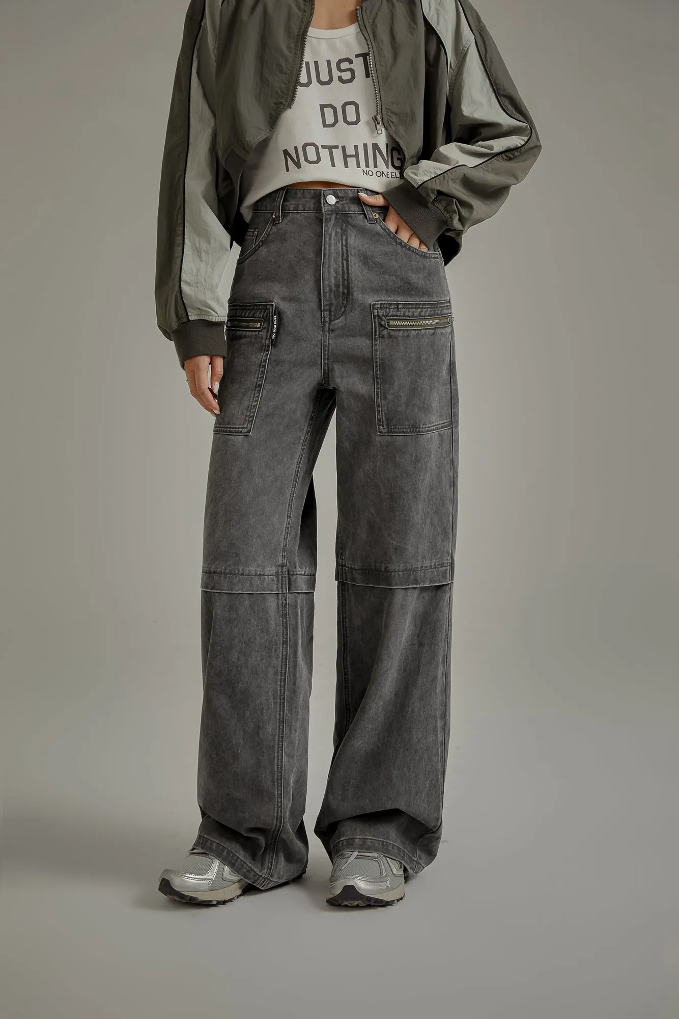 Basic Pocket Wide Pants