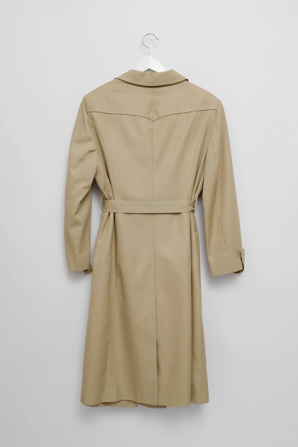 BEIGE CLASSY 1960 VINTAGE TRENCH COAT