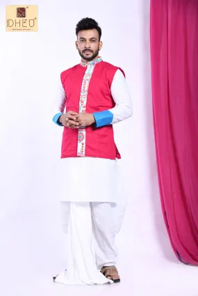 Bhabaghure - Dheu Designer Dhoti(Optional)Kurta Set