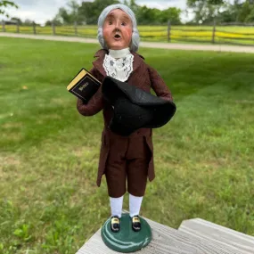 Byers Choice George Washington Inaugural Caroler- NEW