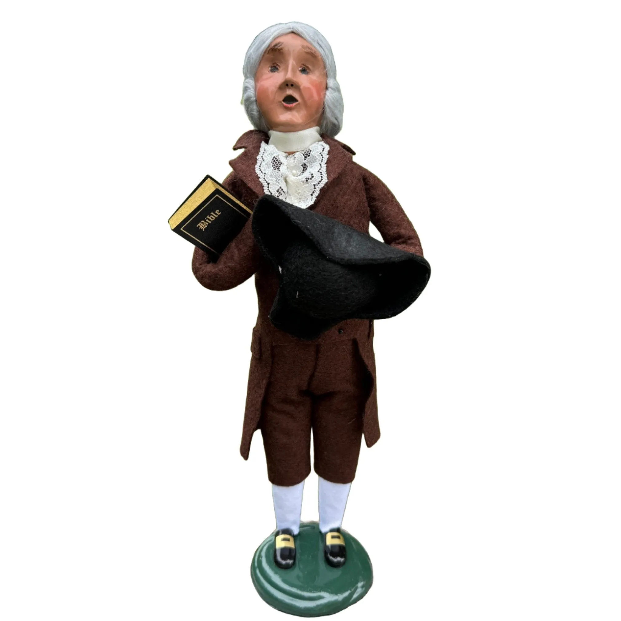 Byers Choice George Washington Inaugural Caroler- NEW