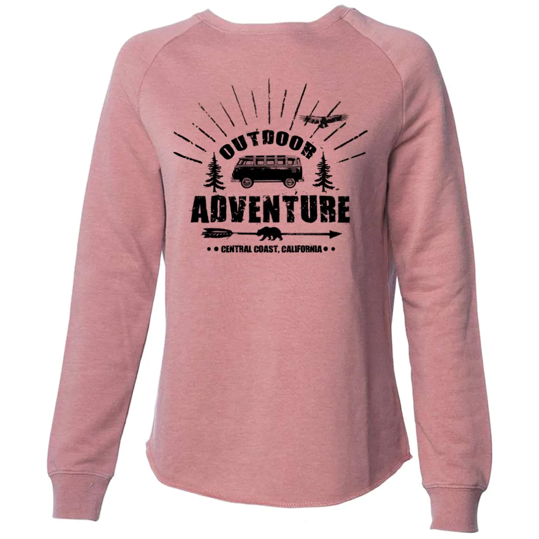 California Outdoor Adventure Super Soft Crewneck Sweater