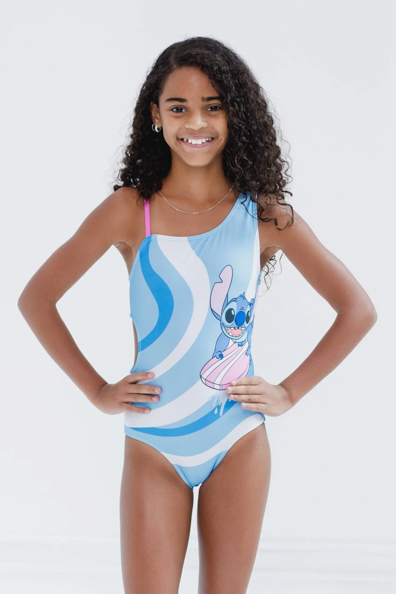 Disney Lilo & Stitch UPF 50  One Piece Bathing Suit