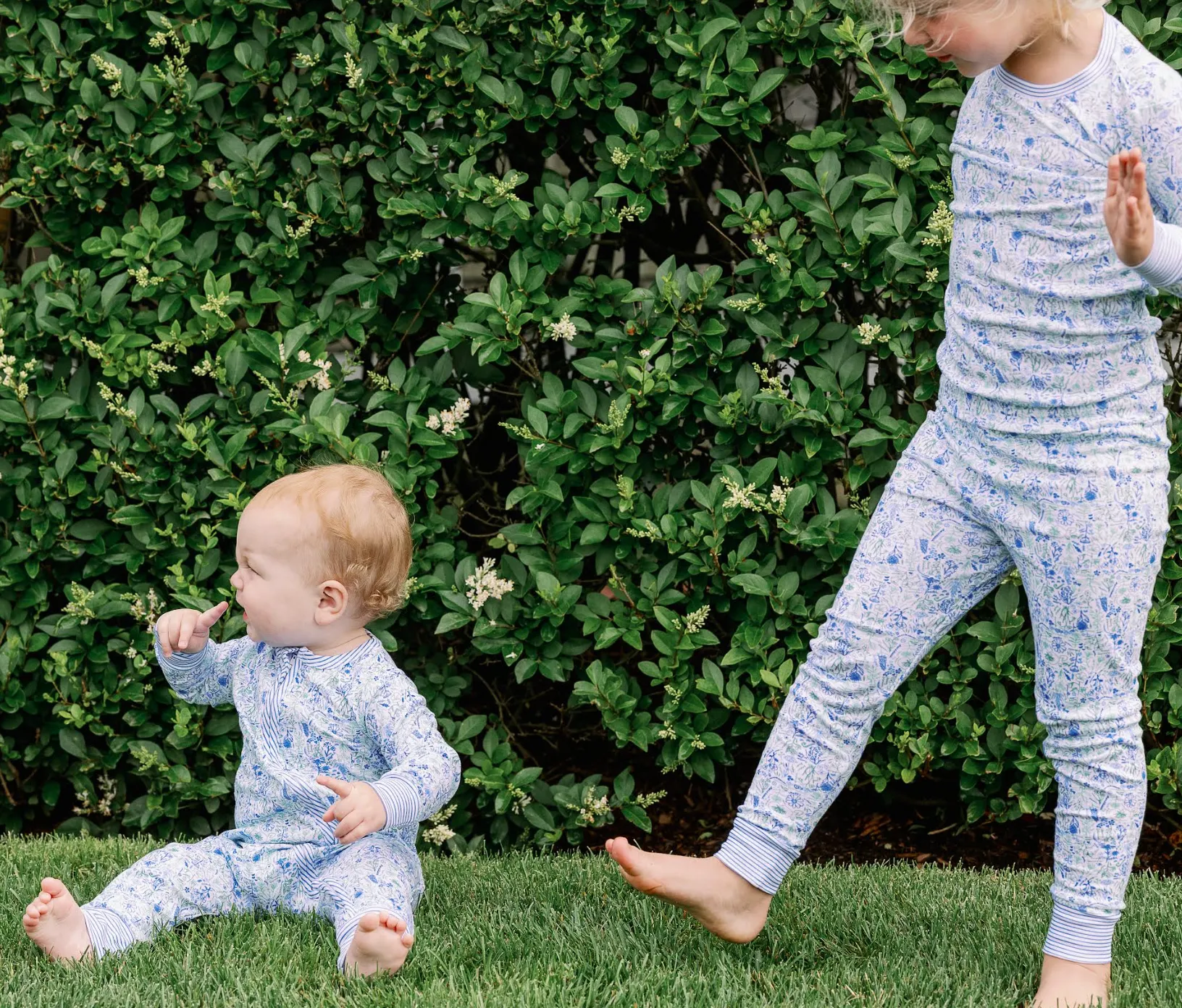 Joy Street Kids Pajamas in Birth Flowers