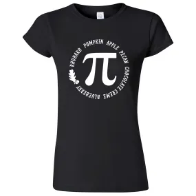 "Thanksgiving Pi - Geeky Foody Shirt" women's t-shirt