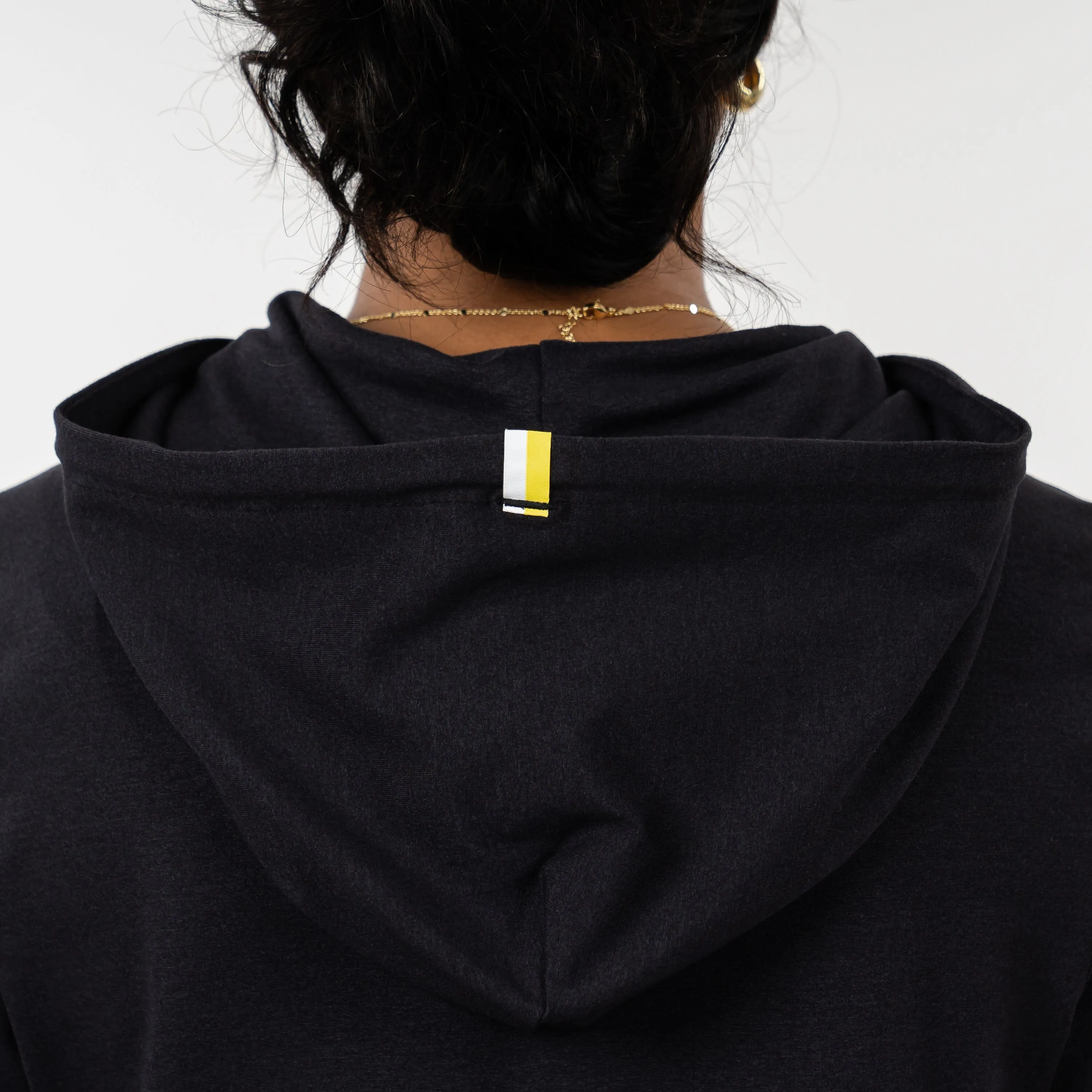 Tempo Performance Hoodie | Solid - Midnight Black - Drive Change