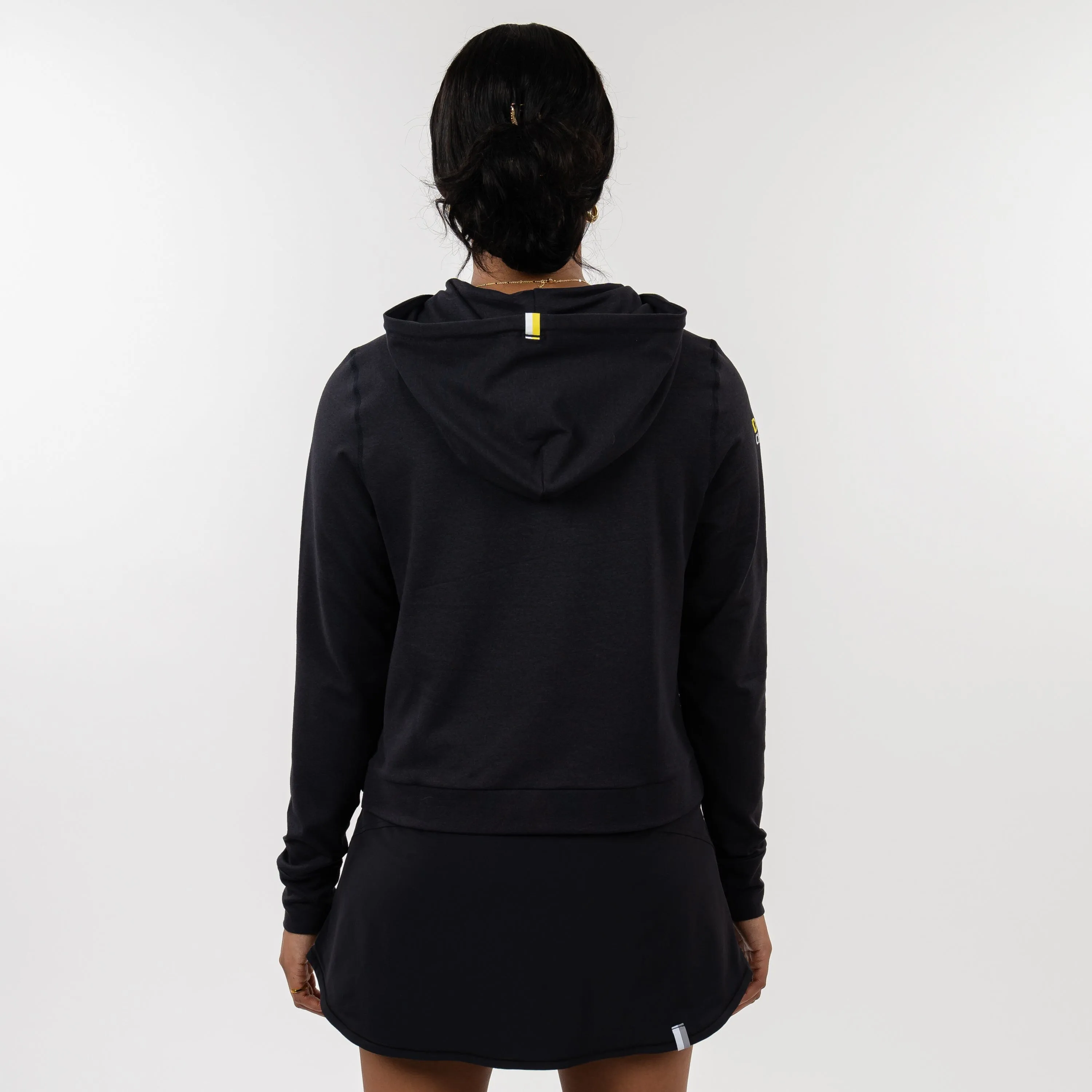 Tempo Performance Hoodie | Solid - Midnight Black - Drive Change