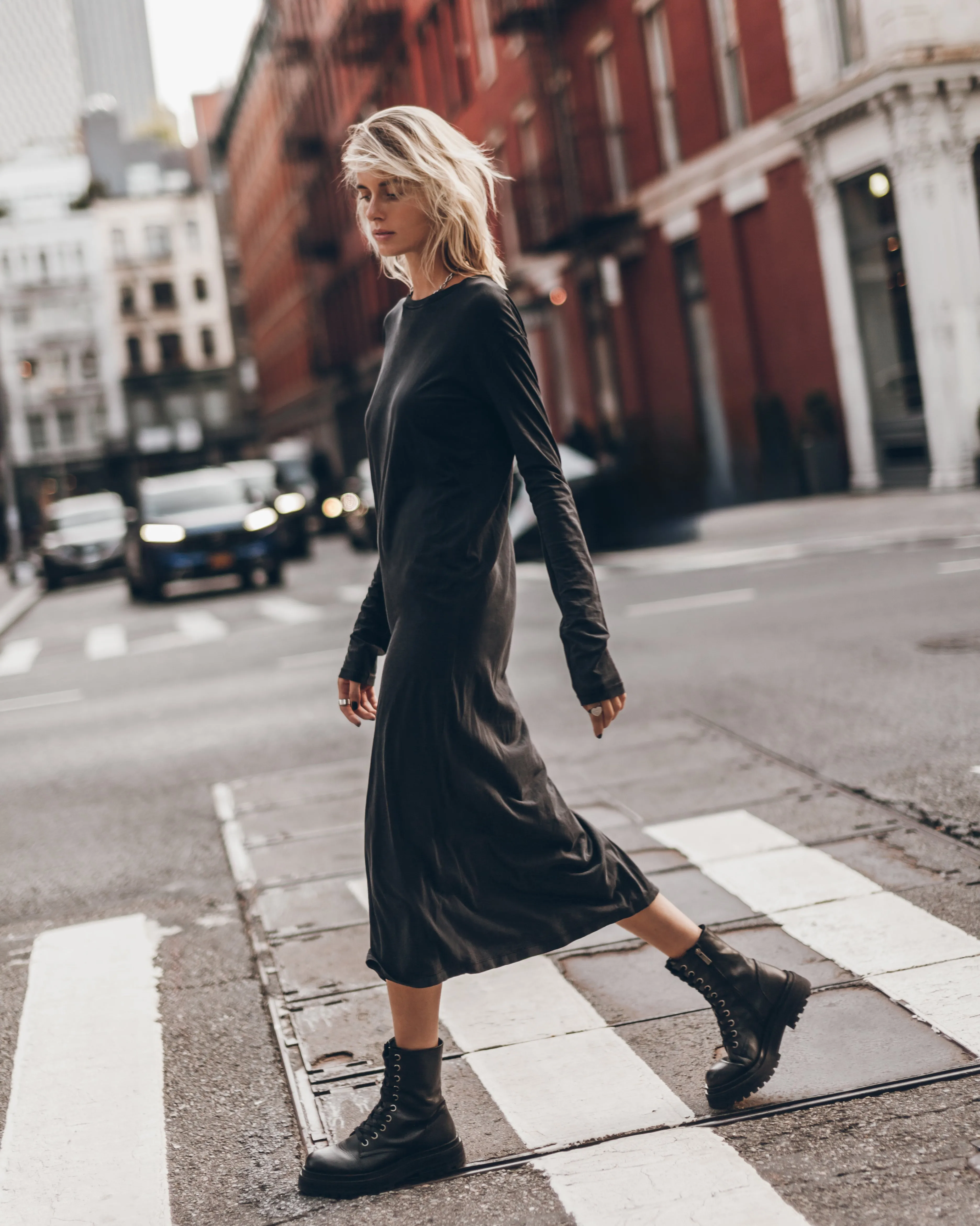 The Dark Longsleeve Dress