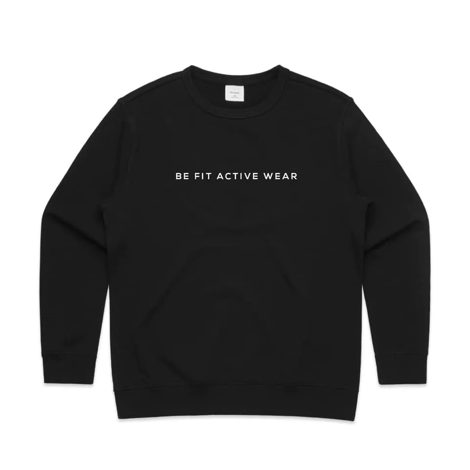 Women's ''BE-FIT ACTIVE WEAR'' Long-Sleeve Crew Jumper